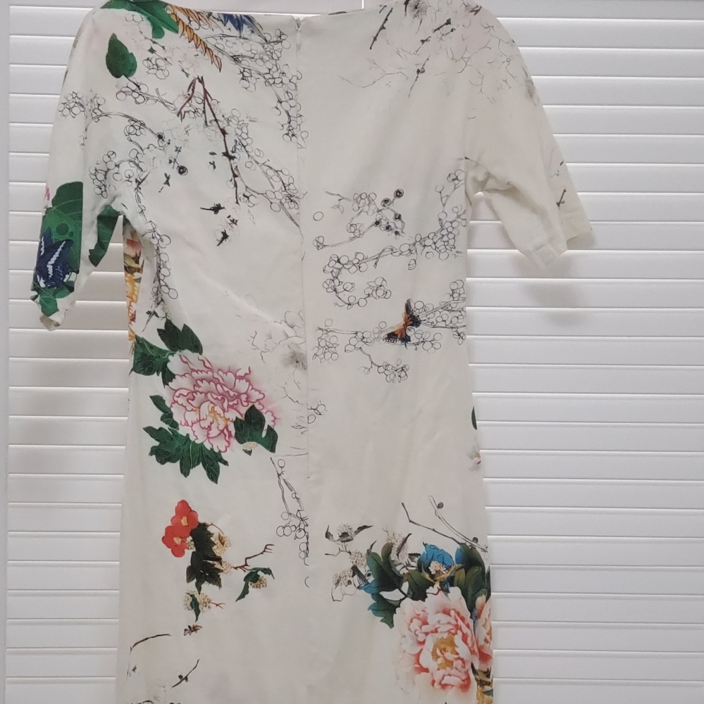 Zara floral dress